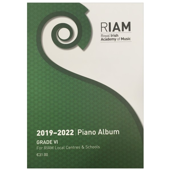 Royal Irish Academy Piano Album 2019 - 2022 Grade 6