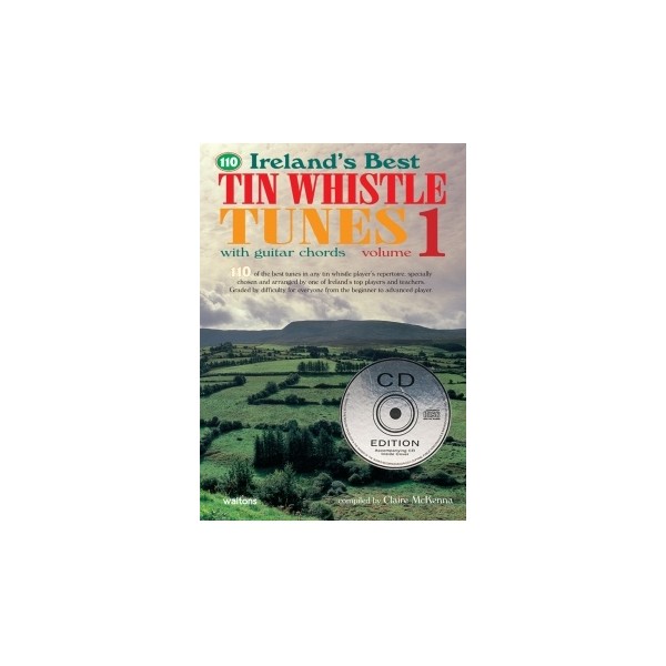 110 Irelands Best Tin Whistle Tunes Volume 1 (CD Edition)