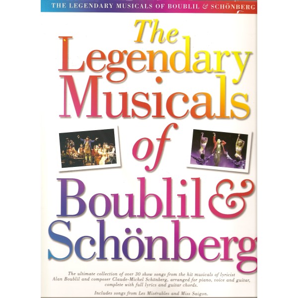 The Legendary Musicals of Boublil & Schonberg (PVG)