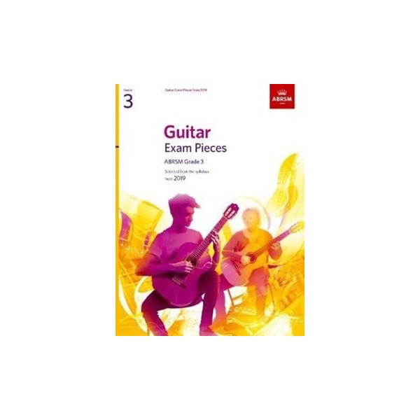ABRSM Guitar Exam Pieces 2019 Grade 3 (Book Only Edition)