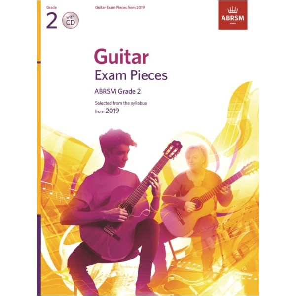 ABRSM Guitar Exam Pieces 2019 Grade 2 (CD Edition)