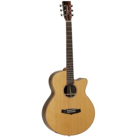 TWJSFCE Java Series Dreadnought Electric Acoustic Guitar
