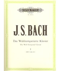 Bach - The Well Tempered Clavier Part I: Peters