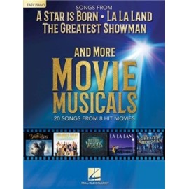 Songs From A Star Is Born, La La Land, The Greatest Showman And More Movie Musicals (Easy Piano)