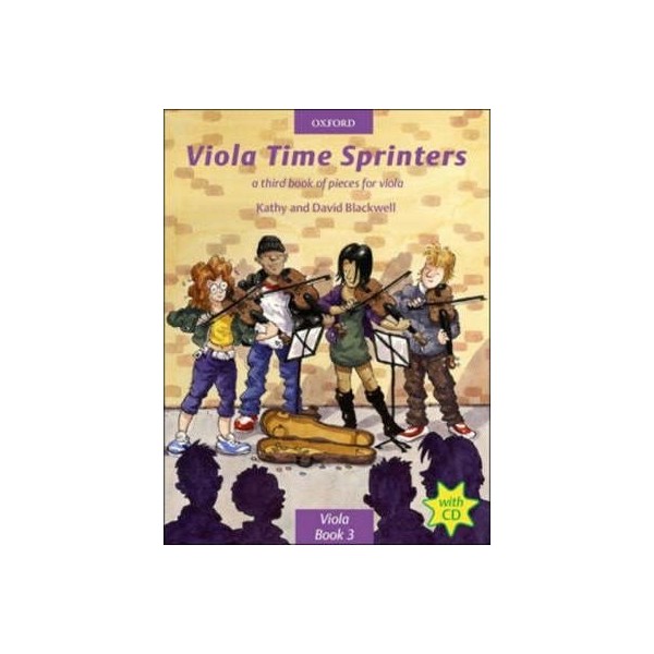 Viola Time Sprinters (Bk&CD)