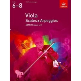 ABRSM Viola Scales & Arpeggios Grades 6-8