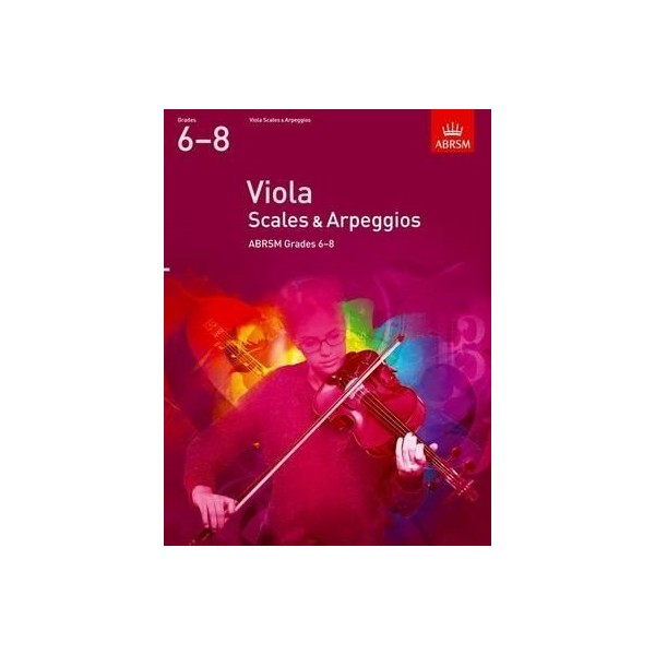 ABRSM Viola Scales & Arpeggios Grades 6-8