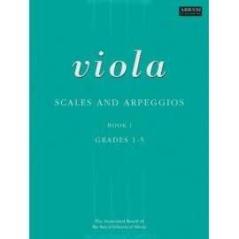 ABRSM Viola Scales & Arpeggios Book 1 Grades 1-5