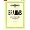 Brahms - 2 Rhapsodies Op. 79: Peters Edition