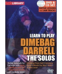 Lick Library: Learn To Play Dimebag Darrell The Solos DVD & CD Set