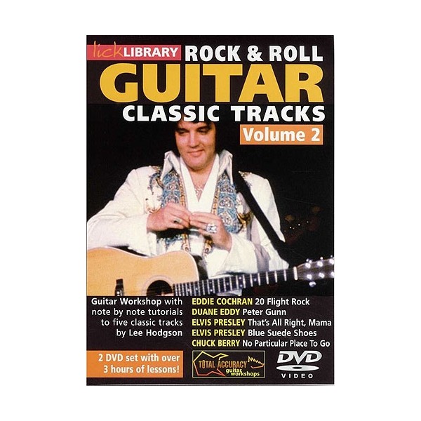 Lick Library: Rock & Roll Guitar Classic Tracks Vol. 2 2 DVD Set