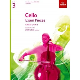 ABRSM Cello Exam Pieces Grade 3 2020-2023 (Book Only Edition)