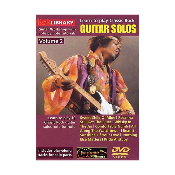 Lick Library: Learn To Play Classic Rock Guitar Solos Vol 2