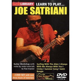 Lick Library: Learn To Play Joe Satriani 2 DVD Set