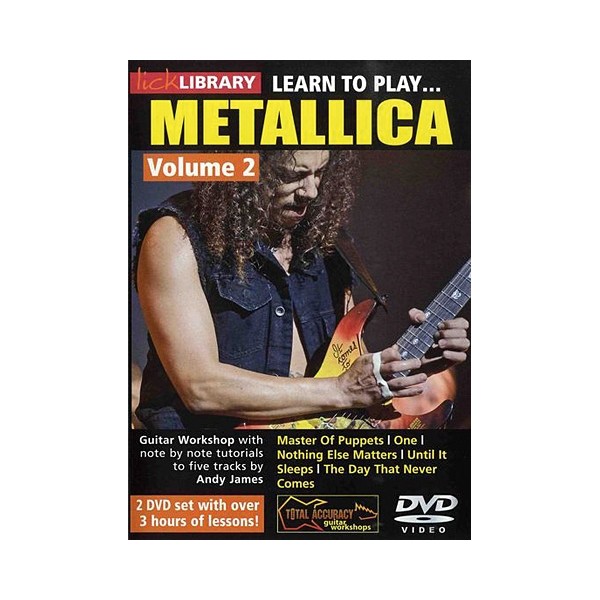 Lick Library: Learn To Play Metallica Vol 2