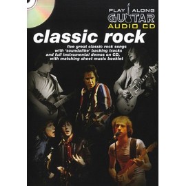 Play Along Guitar Audio CD Classic Rock