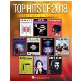 Top Hits Of 2018: Piano/ Vocal/ Guitar
