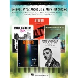 Pop Piano Hits: Believer, What About Us & More Hot Singles