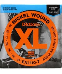EXL1107 Nickel Wound XL 7-String Set Regular Light Gauge 10-59