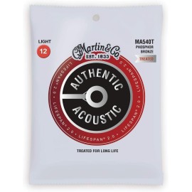 MARTIN MA540T PHOSPHOR BRONZE TREATED LIGHT STRINGS 12-54