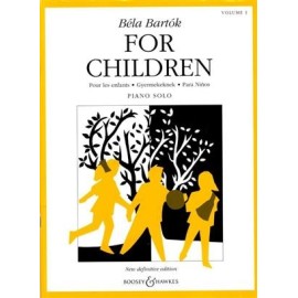Bela Bartok For Children : Piano Solo