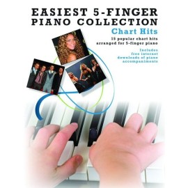Easiest 5 Finger Piano Collection: Chart Hits