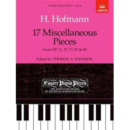 H. Hofman : 17 Miscellaneous Pieces from Op.11, 37, 77, 85,88