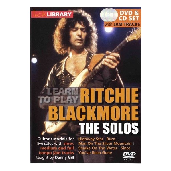 Lick Library: Learn To Play Ritchie Blackmore The Solos