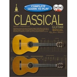 Complete Learn To Play Classical Guitar Manual+cd