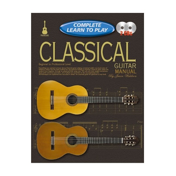 Complete Learn To Play Classical Guitar Manual+cd