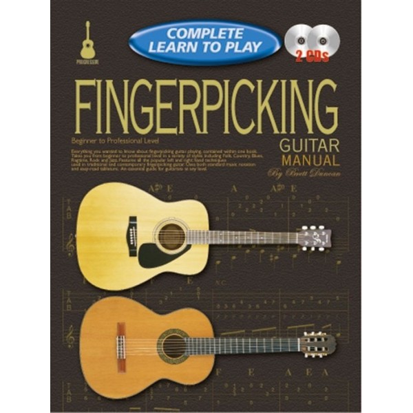 Complete Learn To Play Fingerpicking Guitar Manual