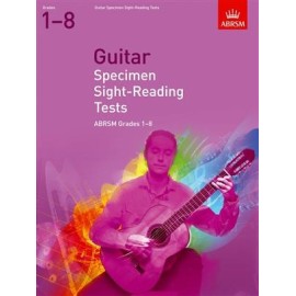 Guitar Specimen Sight-Reading Tests Grades 1-8