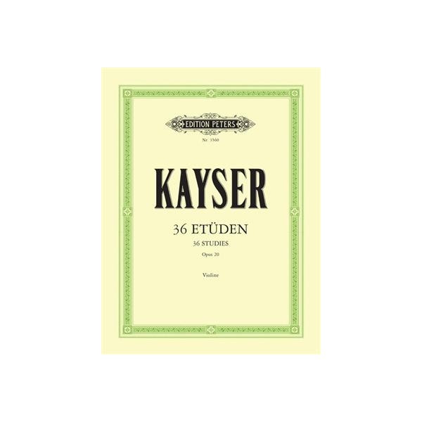 Kayser - 36 Studies Violin