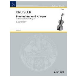 Kreisler : Praeludium and Allegro
