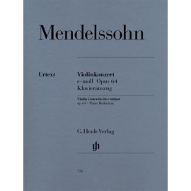 Mendelssohn : Violin Concerto In E Minor Op.64 (With Piano Reduction)