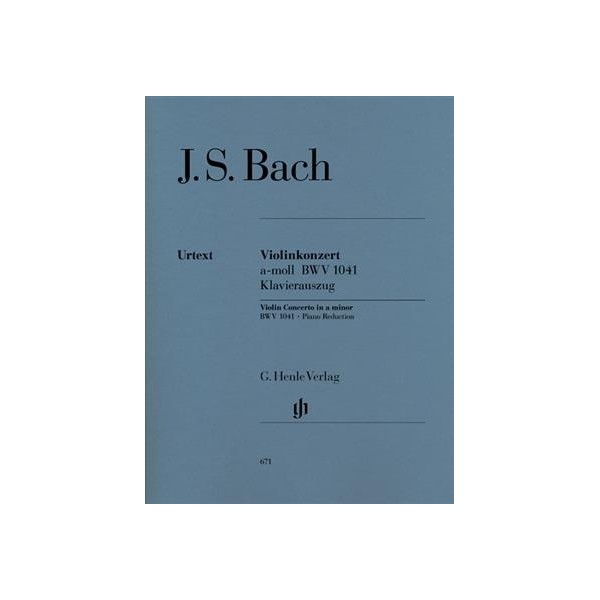 Bach : Violin Concerto In A Minor BWV 1041