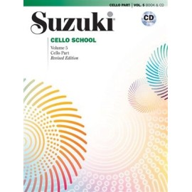 Suzuki Cello Part Volume 5 (Bk&CD)
