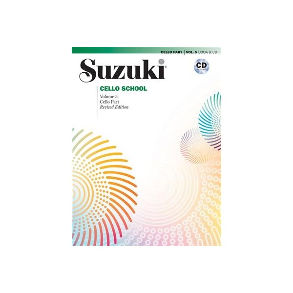 Suzuki Cello Part Volume 5 (Bk&CD)
