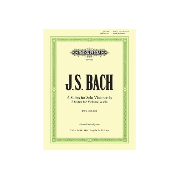 J.S. Bach : Six Cello Suites BWV 1007-1012