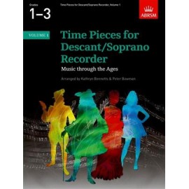 Time Pieces for Descant Soprano Recorder Volume 1 ABRSM