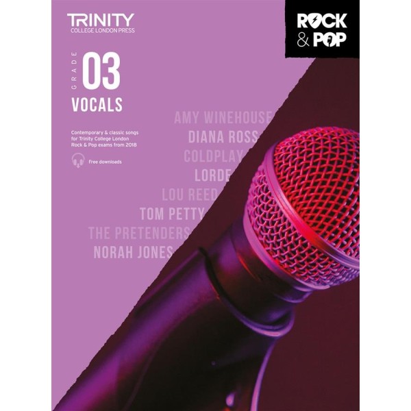 Trinity Rock and Pop Vocals grade 3