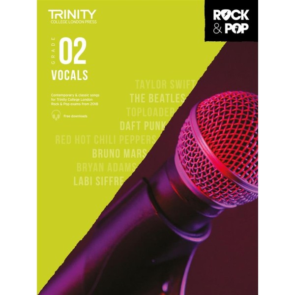 Trinity Rock and Pop Vocals grade 2