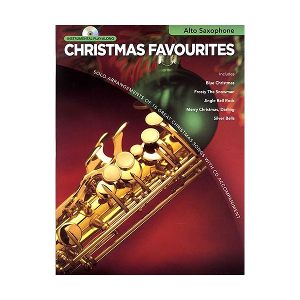 Christmas Favourites Alto Sax Book & Cd