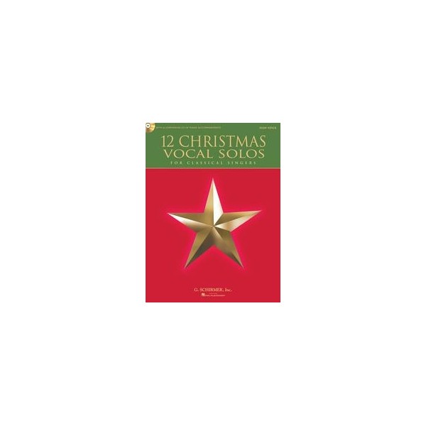 12 Christmas Vocal Solos for Classical Singers HIgh Voice