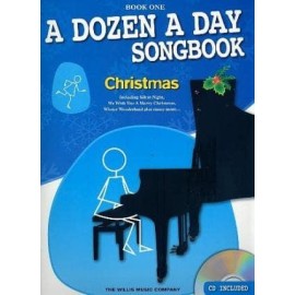 A Dozen A Day Songbook Christmas Book 1 Easy Piano Book/CD