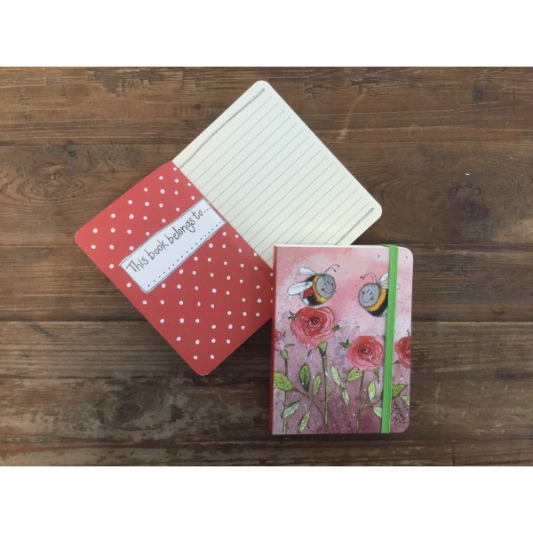BEES AND ROSES SMALL CHUNKY NOTEBOOK