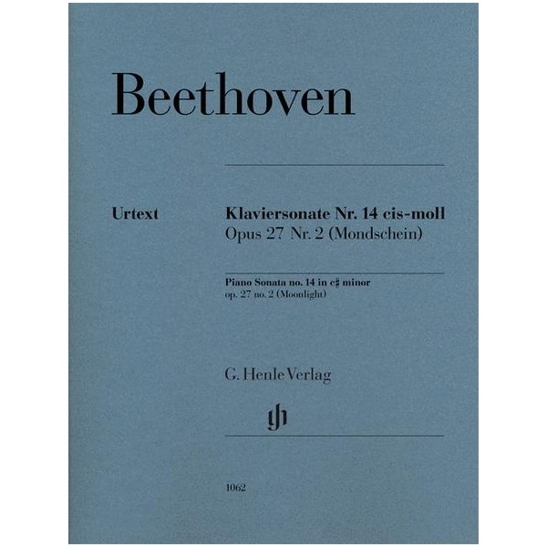 Beethoven Sonata No.14 Op.27 In C Sharp Minor 'Moonlight'