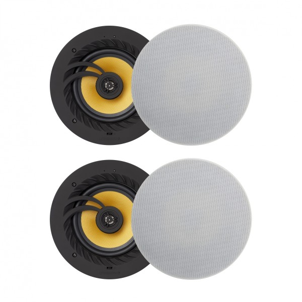 Bluetooth 5 Wireless 6.5" Ceiling Speaker (2 Master And 2 Passives)