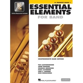 Essential Elements: B flat Trumpet - Book 1 with online audio