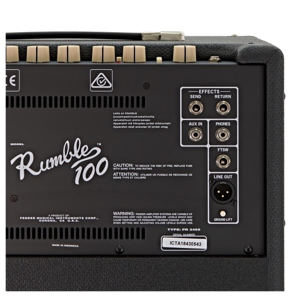 Rumble 100 Bass Amplifier